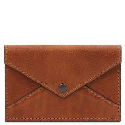 Leather business card / credit card holder Мед TL142036