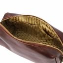 Owen Leather Toiletry bag Brown TL142025