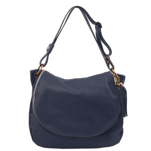 borsa blu