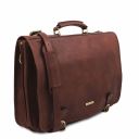 Ancona Borsa da Lavoro in Pelle Marrone TL142073