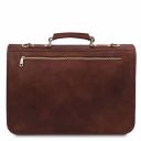 Ancona Leather Messenger bag Brown TL142073