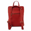 TL Bag Soft Leather Backpack for Women Lipstick Red TL141682
