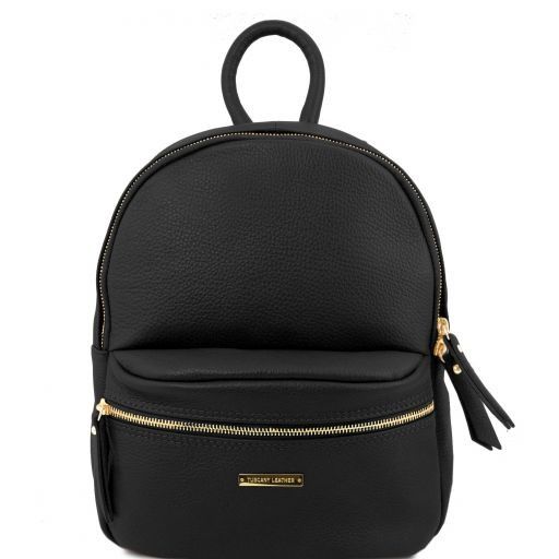 TL Bag Soft Leather Backpack for Women Черный TL141532