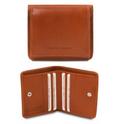 Esclusivo portafoglio in pelle con portamonete Miele TL142059