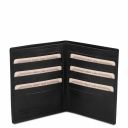 Exclusive 2 Fold Leather Wallet for men Black TL142060