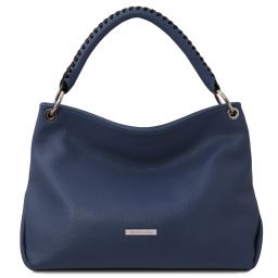 TL Bag Soft leather handbag Темно-синий TL142087