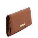 Nefti Exclusive Soft Leather Wallet for Women Коньяк TL142053