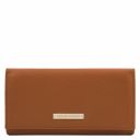 Nefti Exclusive Soft Leather Wallet for Women Cognac TL142053