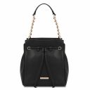 TL Bag Soft Leather Bucket bag Black TL142134