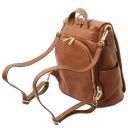 TL Bag Soft Leather Backpack Cognac TL142138