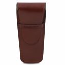 Elégant étui Pour 2 Stylos/porte Montres en Cuir Marron TL142130