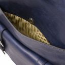 Nagoya Кожаный рюкзак для ноутбука с отделением впереди Темно-синий TL142137