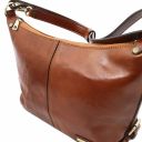 Sabrina Leather Hobo bag Honey TL40274