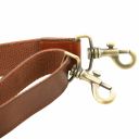 Adjustable Briefcases Leather Shoulder Strap Honey TL141854