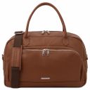TL Voyager Travel Soft Leather Duffle bag Cognac TL142148