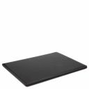 Leather desk pad with inner compartment Black TL142054