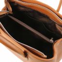 Procida Leather Handbag and 3 Fold Leather Wallet With Coin Pocket Cognac TL142151