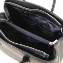 Procida Ledertasche und Brieftasche aus Leder mit 3 Scheinfächern und Münzfach Schwarz TL142151