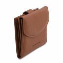 Procida Ledertasche und Brieftasche aus Leder mit 3 Scheinfächern und Münzfach Cognac TL142151