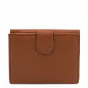 Procida Leather handbag and 3 fold leather wallet with coin pocket Cognac TL142151