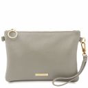 TL Bag Sac à Main en Cuir Souple Gris clair TL142029