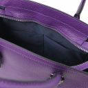 TL Bag Borsa a Mano in Pelle Viola TL142147