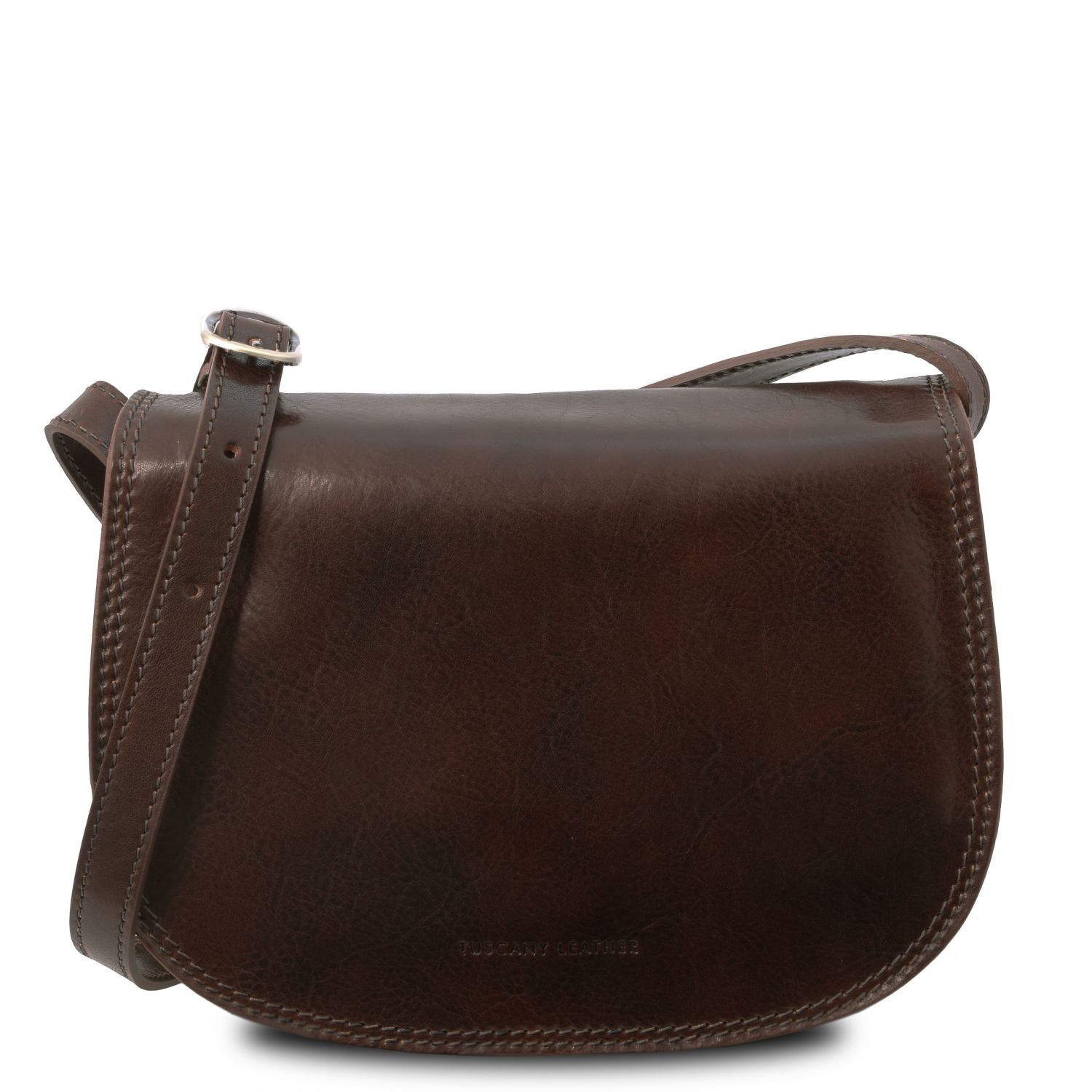 Isabella - Lady Leather bag Dark Brown TL9031
