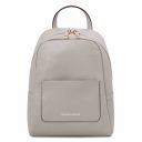 TL Bag Small Soft Leather Backpack for Women Светло-серый TL142052
