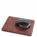 Office Set Leather Desk pad With Inner Compartment and Mouse pad Коричневый TL142161