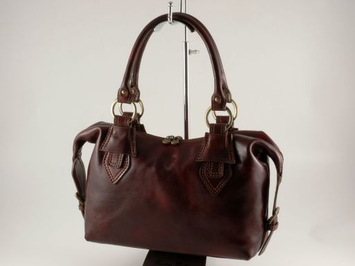 Anastasia Lady Leather bag Темно-коричневый TL140440