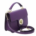 TL Bag Leather Handbag Purple TL142078