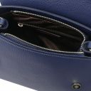 TL Bag Handtasche aus Leder Dunkelblau TL142156