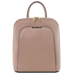 TL Bag Sac à dos Pour Femme en Cuir Saffiano Nude TL141631