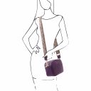 TL Bag Leather Shoulder bag Purple TL142192