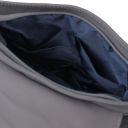 TL Bag Сумка на плечо с кисточкой из мягкой кожи Серый TL141223