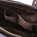 TL Bag Shopping Tasche aus Leder Dunkelblau TL141730