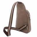 Albert Soft Leather Crossover bag Темный серо-коричневый TL142022