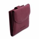 Calliope Exclusive 3 Fold Leather Wallet for Women With Coin Pocket Bordeaux TL142058