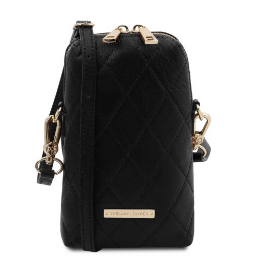 TL Bag Mini Soft Quilted Leather Cross bag Black TL142169