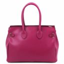TL Bag Borsa a Mano in Pelle Fucsia TL142174
