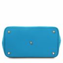 TL Bag Soft Quilted Leather Handbag Light Blue TL142132
