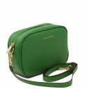 TL Bag Schultertasche aus Leder Grün TL142192