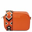 TL Bag Borsa a Tracolla in Pelle Arancio TL142192