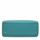 Aura Handtasche aus Leder Turquoise TL141434
