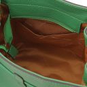TL Bag Bolso Cubo Secchiello en Piel Suave Verde TL142134
