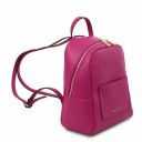 TL Bag Petite sac à dos en Cuir Souple Pour Femme Fuchsia TL142052