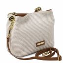TL Bag Raffia Bucket bag White TL142208