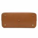 TL KeyLuck Borsa Shopping in Pelle Caramello TL142212