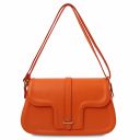 TL Bag Schultertasche aus Leder Orange TL142209