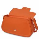 TL Bag Leather Shoulder bag Orange TL142209